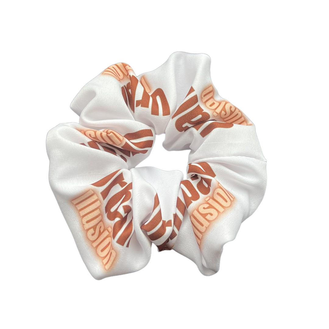 Urban illusion scrunchie