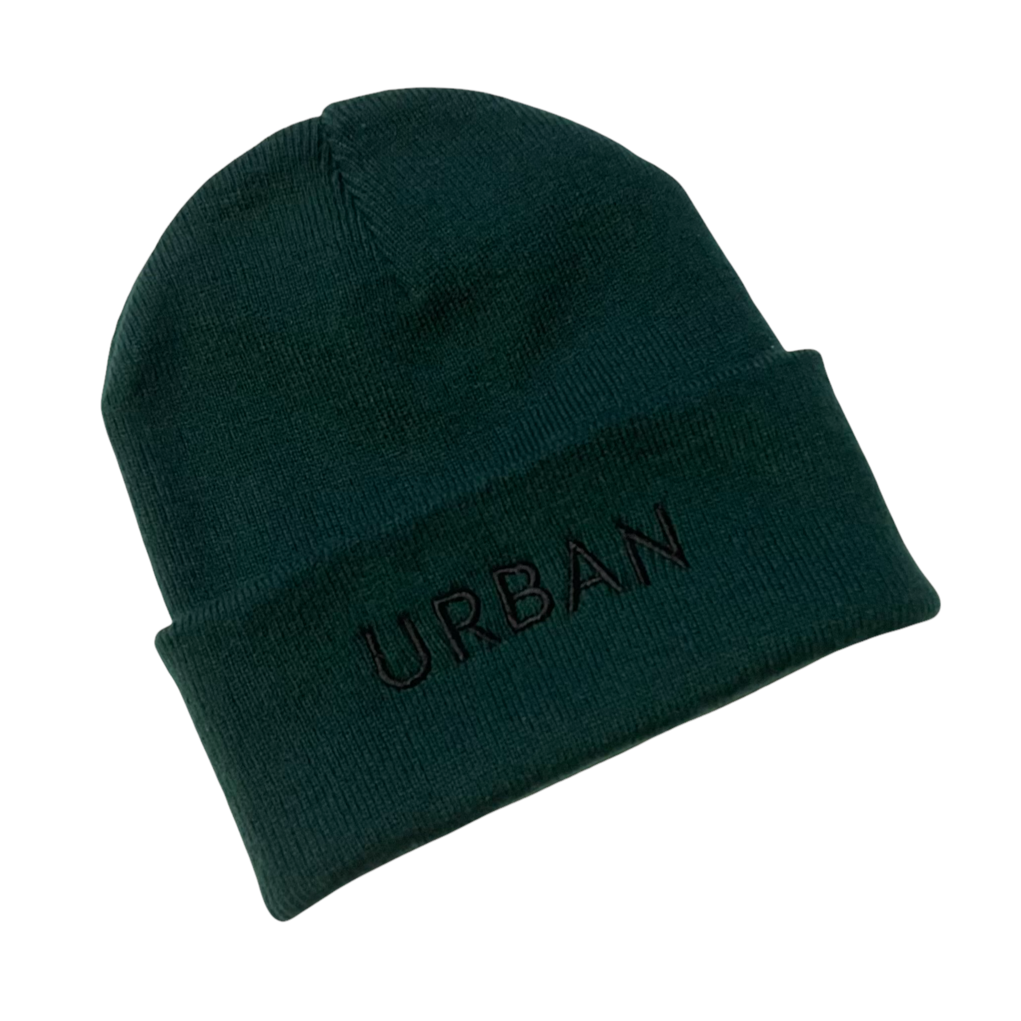 Urban illusion bottle green beanie